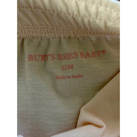 NWT Burt's Bees Cotton Terry Organic Grapefruit Tank Top Short Set Baby Girl 12M - Picture 10 of 12